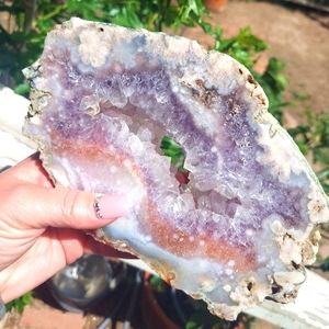 High AAA Quality Pink Amethyst And Pink Amethyst Flower Agate Pieces